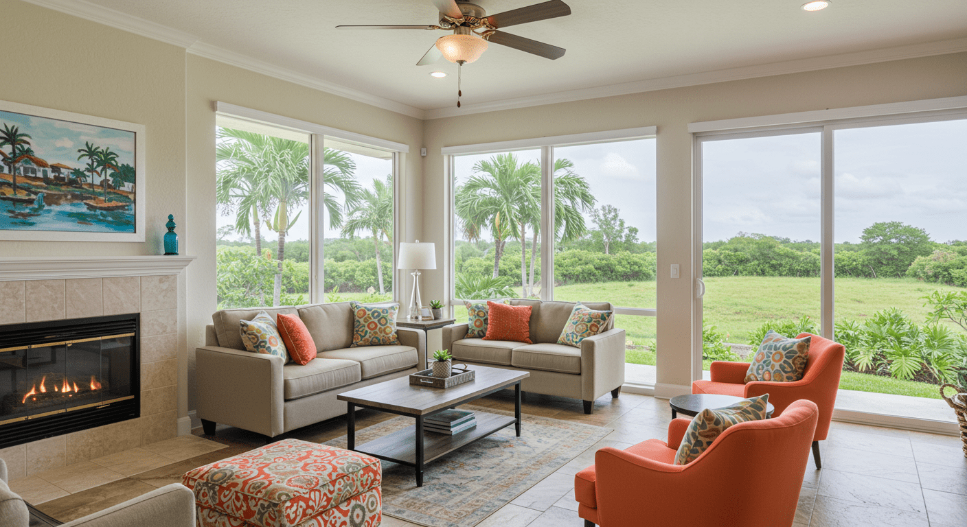 Outdoor Living Space in Bonita Springs
